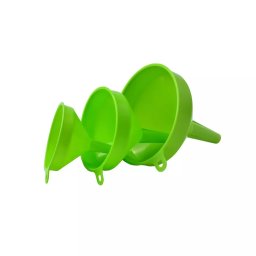 Set 3 palnii din plastic pentru bucatarie, 3 dimensiuni, Perfect Home