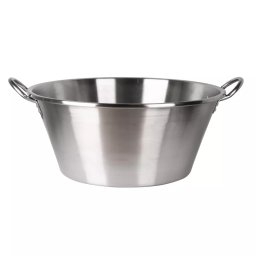 Oala din otel inoxidabil 145 L Perfect Home, cu manere robuste, 1,2 mm