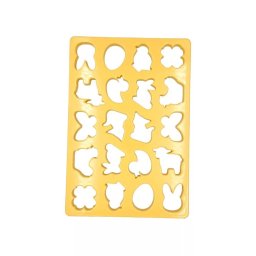 Taietor de prajituri pentru Paste, multicutter cu 20 forme, pentru fursecuri