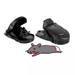 Set 2 capcane pentru soareci din plastic, reutilizabile, usor de curatat