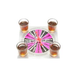 Cine ramane în picioare? Joc de bautura cu roata si 4 pahare (4 cl)