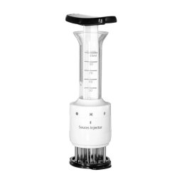Injector pentru marinat si fragezit carne din inox, 90 ml, cu ace multiple