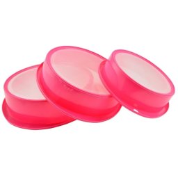 Set 3 site din plastic pentru bucatarie, usoare si rezistente (16–22 cm)