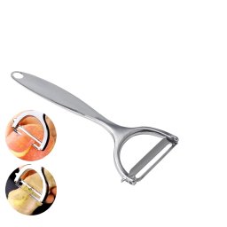 Curatator ergonomic pentru legume si fructe, inox, usor si durabil Perfect Home