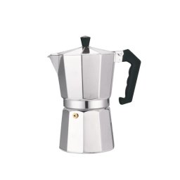 Espressor moka 6 cesti (0,3 l) din aluminiu, compatibil cu inductie, Perfect Home
