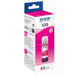 Cerneala originala Epson 108 EcoTank magenta, 70 ml, pentru L8050/L18050