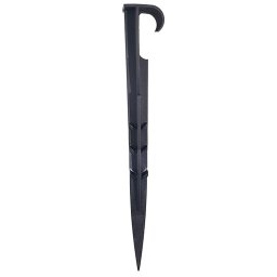 Tarus pentru fixare furtun de irigare 16 mm, 17,5 cm, polipropilena, negru