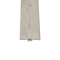 Profil de tranzitie în T pentru pardoseala SPC, Stejar Arctic, 2400x45x6 mm