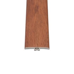 Profil de trecere în T pentru pardoseala SPC, stejar Atakama, 2400x45x6 mm