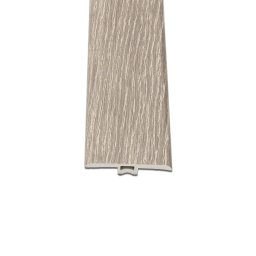 Profil T de trecere pentru pardoseala vinil SPC Leziter, stejar Berben, 2400x45x6 mm