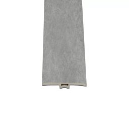 Profil de trecere tip T pentru pardoseala SPC Leziter Harbor gri beton 2400x45x6 mm