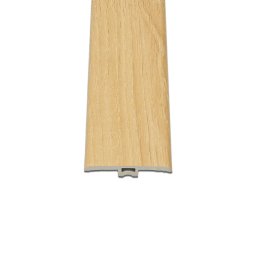 Profil de tranzitie în T pentru pardoseala SPC, stejar Kalahari, 2400x45x6 mm