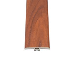 Profil de trecere T pentru pardoseala SPC Leziter, nuc Serengeti, 2400x45x6 mm