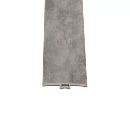 Profil de trecere T Leziter Serona pentru pardoseala SPC, gri nisip, 2400x45x6 mm
