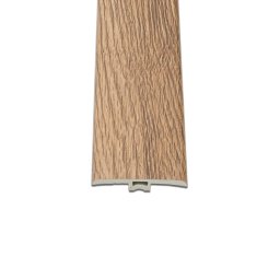 Profil de trecere T pentru pardoseala SPC, stejar Sipidan, 2400x45x6 mm