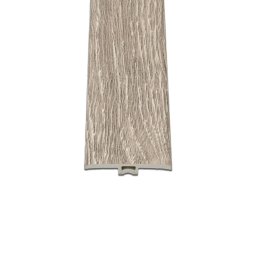 Profil de tranzitie în T pentru pardoseala SPC, stejar Tanami, 2400x45x6 mm