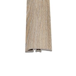 Profil de nivelare pentru pardoseala vinil SPC Leziter Kent Oak, 2400x45x8 mm