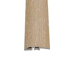 Banda de nivelare pardoseala vinil SPC Leziter, stejar Picos, 2400x45x8 mm
