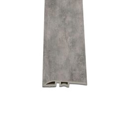 Profil de nivelare pardoseala Leziter SPC Serona, efect piatra gri nisip, 2400x45x8 mm