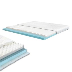 Saltea din spuma Leziter DreamX 160x200x16 cm, fermitate medie, husa lavabila
