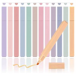 Set creativ 12 piese cu finelinere, markere si crete pastel, Newalor