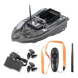 Barca de nadire Leziter X3 Backpacker carbon, 500 m, 2 kg, telecomanda