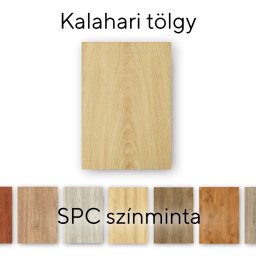 Esantion parchet vinil SPC Leziter Kalahari Oak 30x18 cm, efect stejar