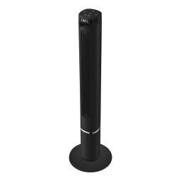 Ventilator coloana Mirpol Zefir 45 W cu ionizare, telecomanda si temporizator, negru
