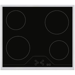 Plita ceramica încorporabila Homefort HFBK64T2B 6000 W, control tactil, blocare copii