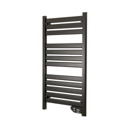 Radiator electric pentru prosoape Leziter 500W, negru, IP24, aluminiu