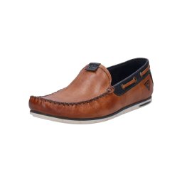 bugatti Mocasini 'Chesly' bleumarin / maro coniac