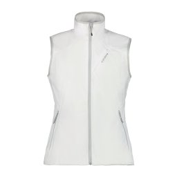 ICEPEAK Vestă sport 'Brush' gri deschis / alb