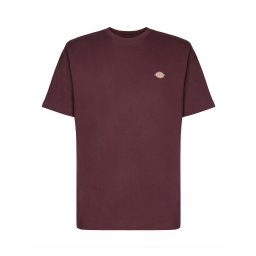 DICKIES Tricou 'Mapleton' albastru / maro / portocaliu