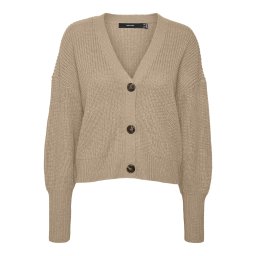 VERO MODA Geacă tricotată 'VMLea' maro mokka