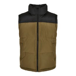 Urban Classics Vestă oliv / negru