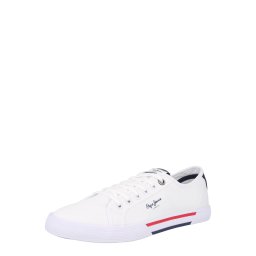 Pepe Jeans Sneaker low 'Brady' albastru închis / roșu / alb