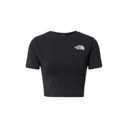 THE NORTH FACE Tricou negru / alb