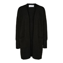 SELECTED Geacă tricotată 'Lulu' negru