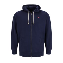 Levi's® Big & Tall Hanorac 'New Original Zip-Up Hoodie (Big & Tall)' albastru închis