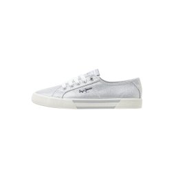 Pepe Jeans Sneaker low 'Brady Party' negru / argintiu