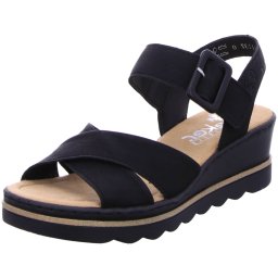 Rieker Sandale cu baretă negru