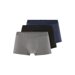 Calvin Klein Underwear Boxeri albastru noapte / gri / negru