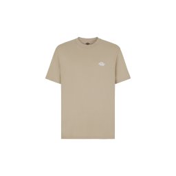 DICKIES Tricou 'Summerdale' bej închis / alb