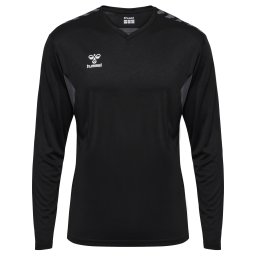 Hummel Tricou funcțional 'Authentic' gri / negru / alb