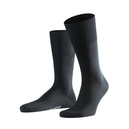 FALKE Șosete 'Airport' negru / alb