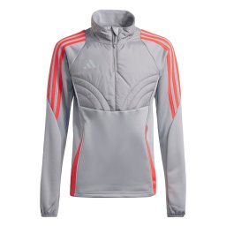 ADIDAS PERFORMANCE Hanorac sport gri / portocaliu