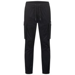 LONSDALE Pantaloni cu buzunare negru / alb