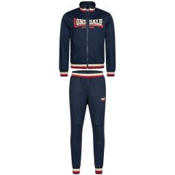 LONSDALE Trening 'Poolewe' bej deschis / bleumarin / roșu cranberry
