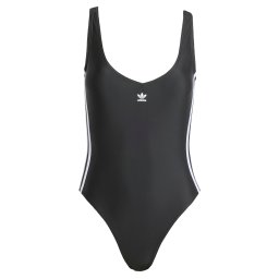 ADIDAS ORIGINALS Costum de baie întreg 'Adicolor' negru / alb