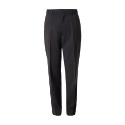 BOSS Pantaloni cu dungă 'Lenon' negru